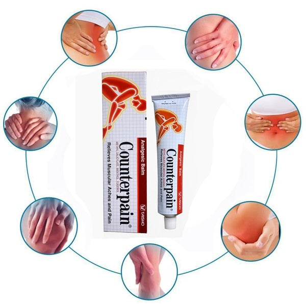 Counter Pain Warm Balm 120G for Massage and Relaxation, Sports Activity