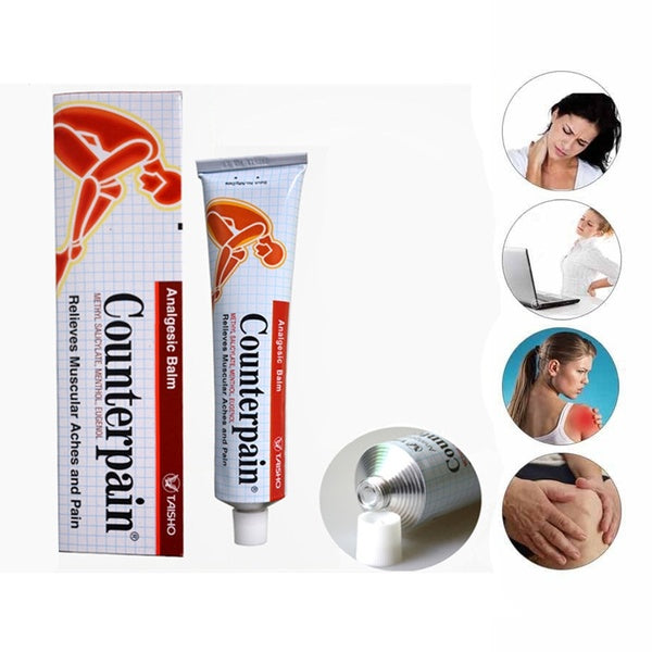 Counter Pain Warm Balm 120G for Massage and Relaxation, Sports Activity