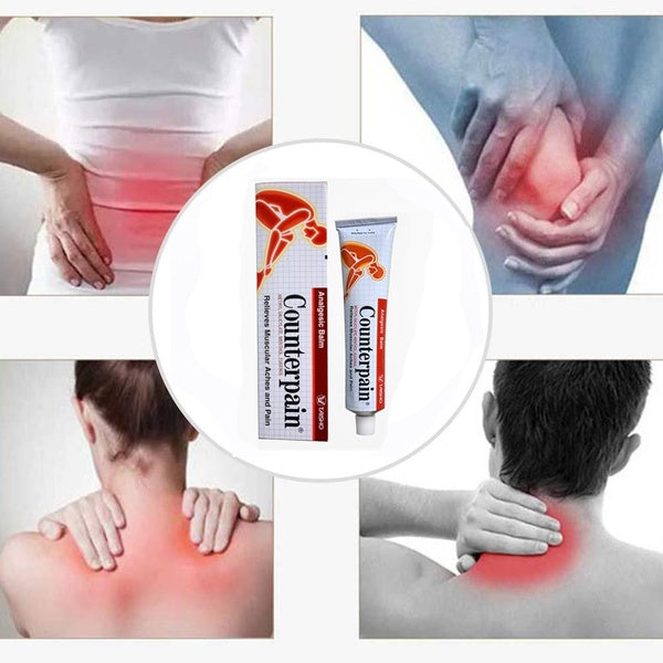 Counter Pain Warm Balm 120G for Massage and Relaxation, Sports Activity