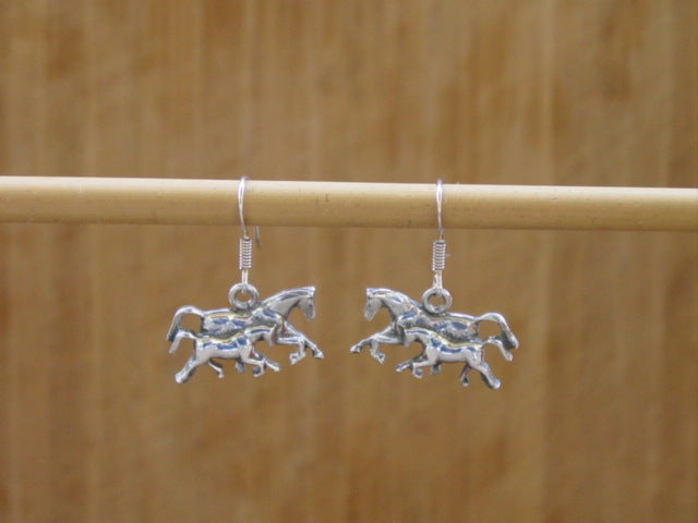 equestrian earrings