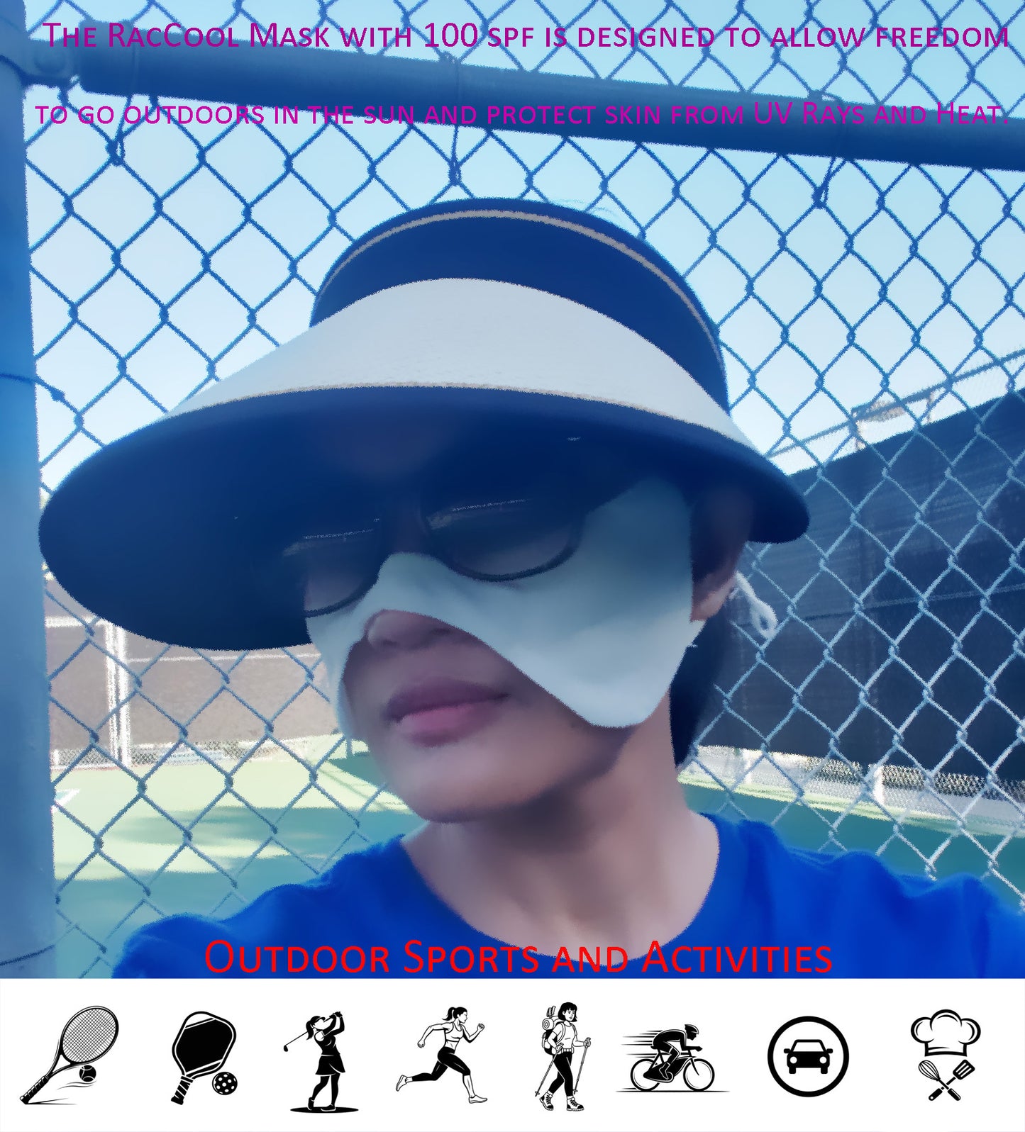 Hyperpigmentation Cooling Sport Face Mask