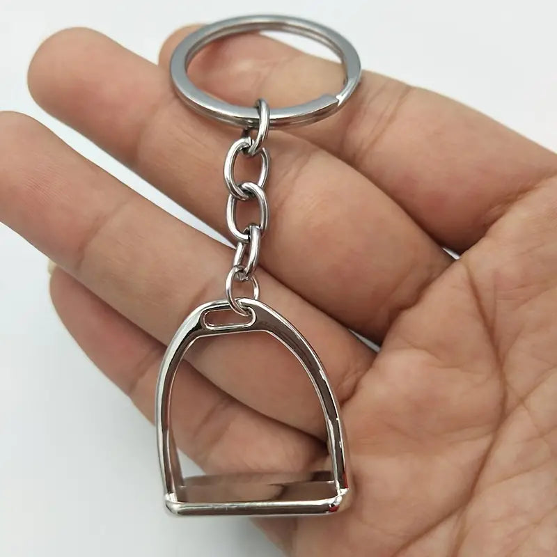 Equestrian Stirrup Key Chain #BEK2401