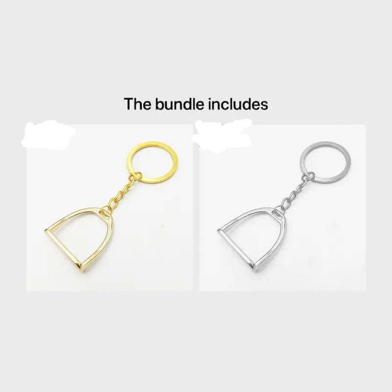 Equestrian Stirrup Key Chain #BEK2401