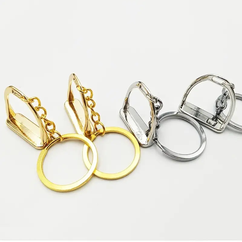 Equestrian Stirrup Key Chain #BEK2401