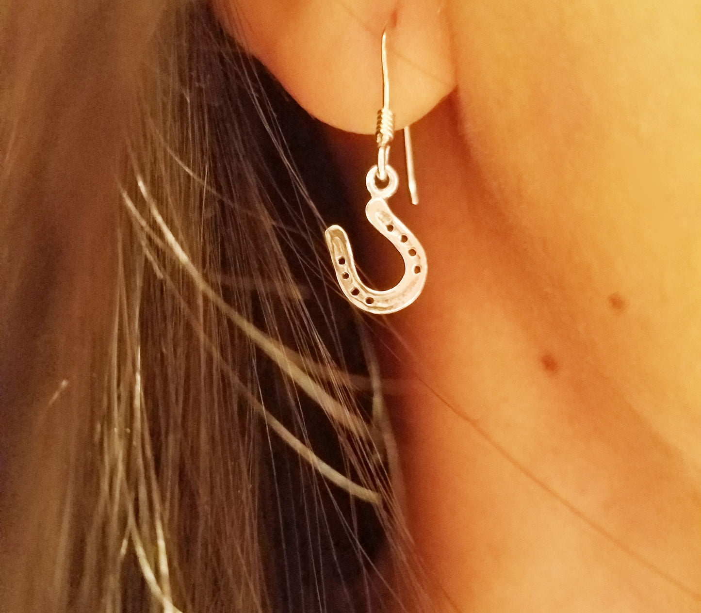 horseshoe earrings
