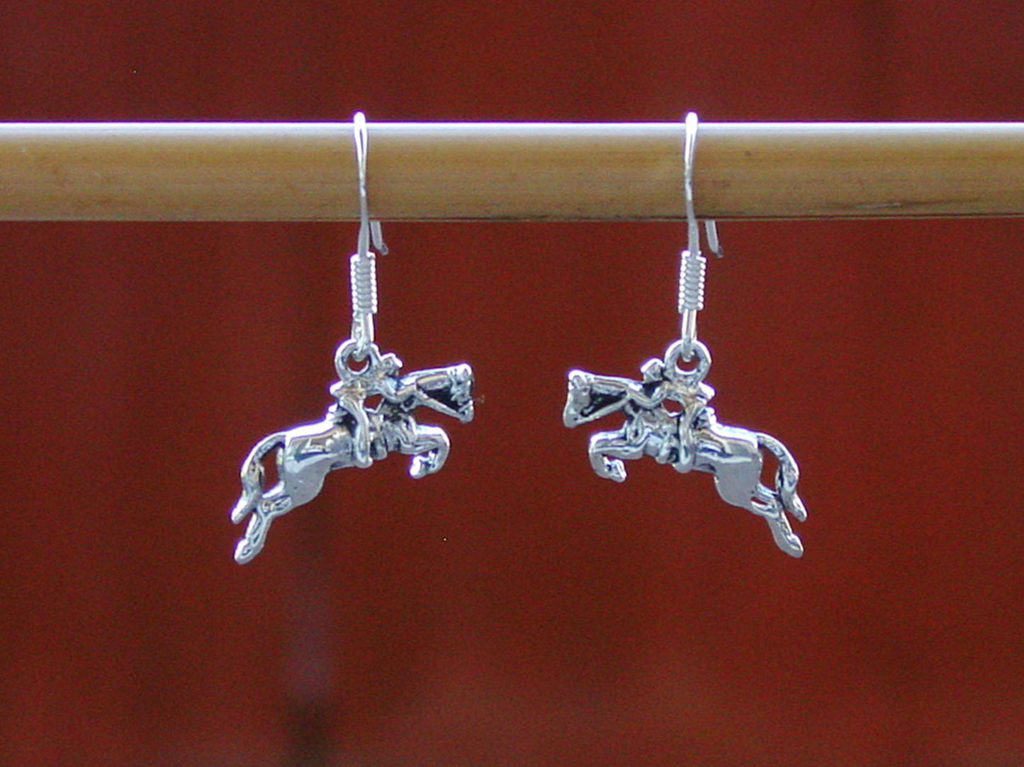 hunter jumper earrings