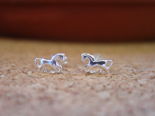 horse stud earrings