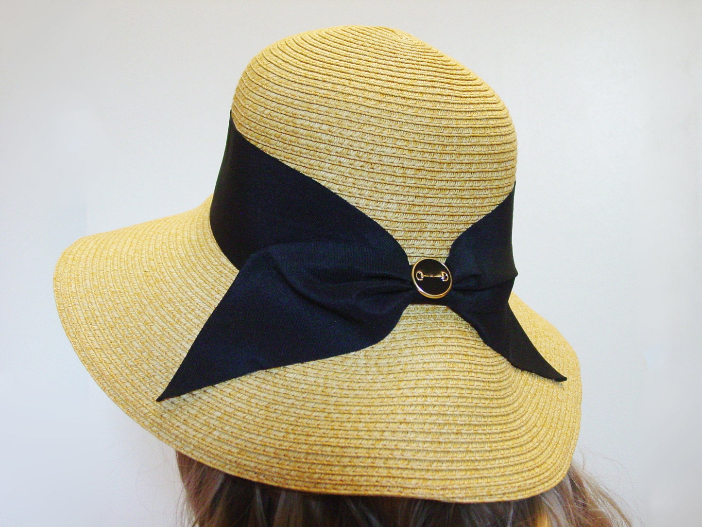 Horse bit accent sun hat