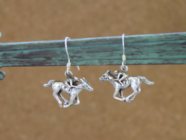 Horse Racing Earrings
