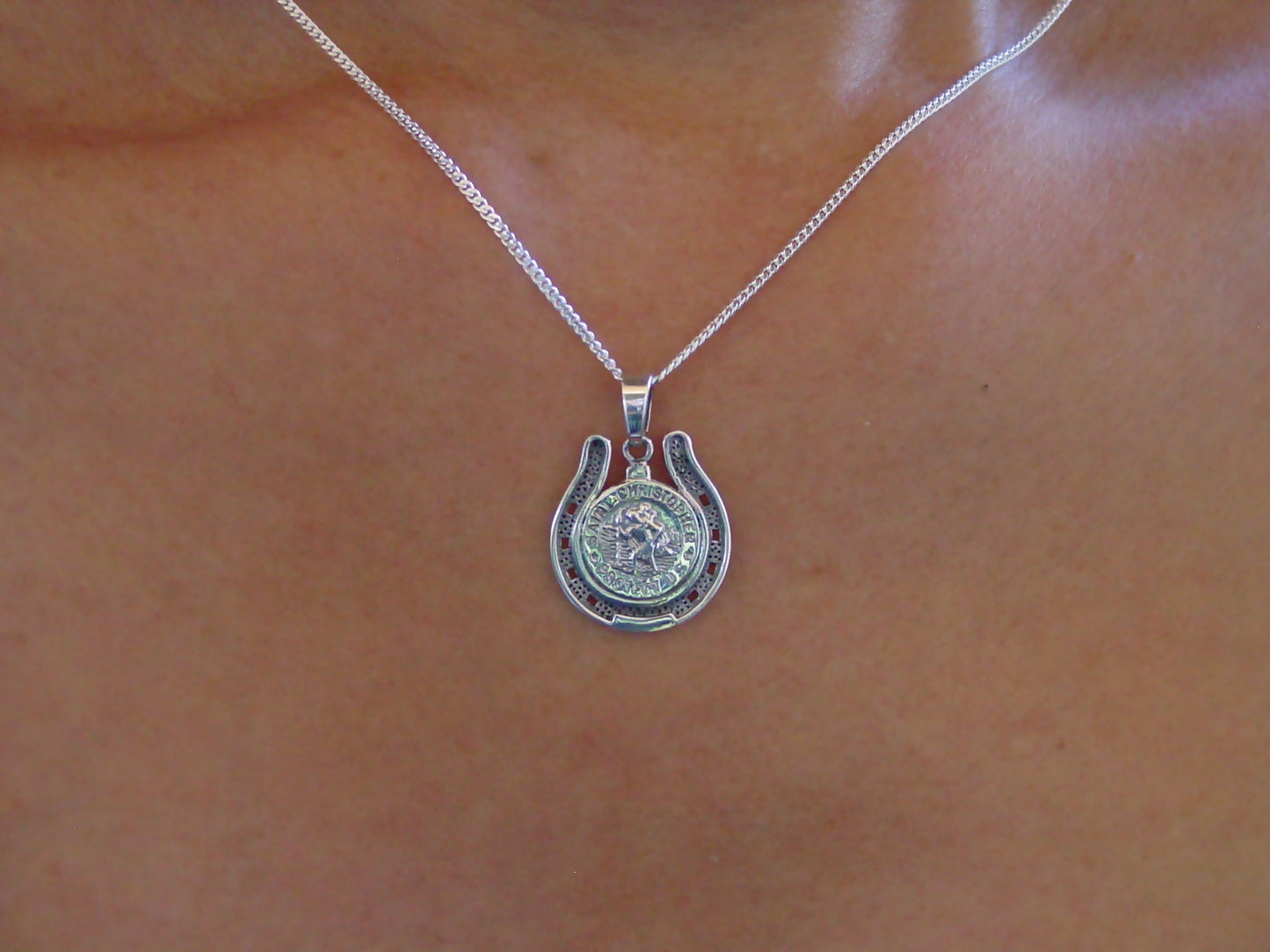st Christopher necklace