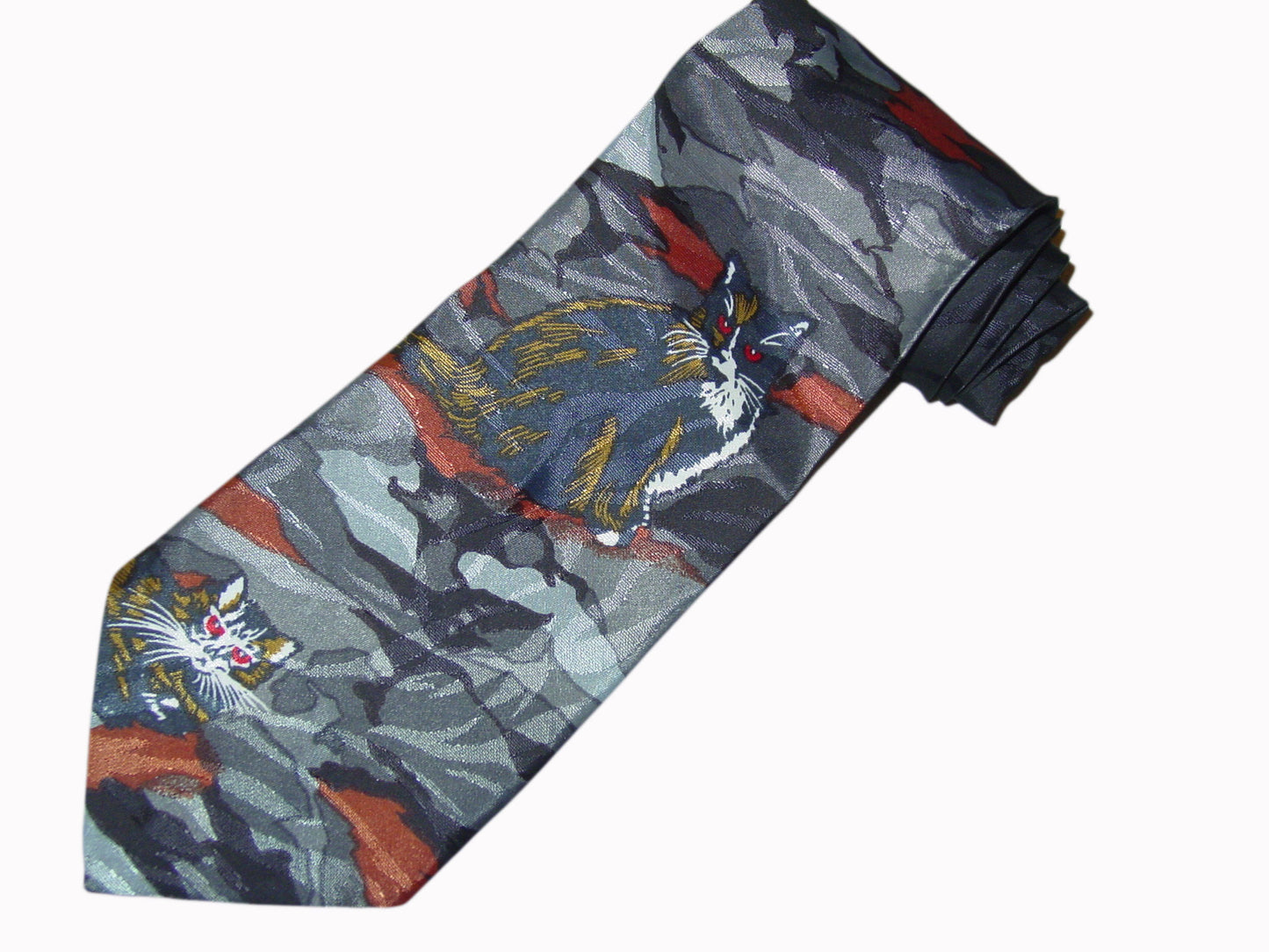 meaw black necktie