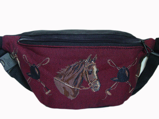 equestrian waist bag