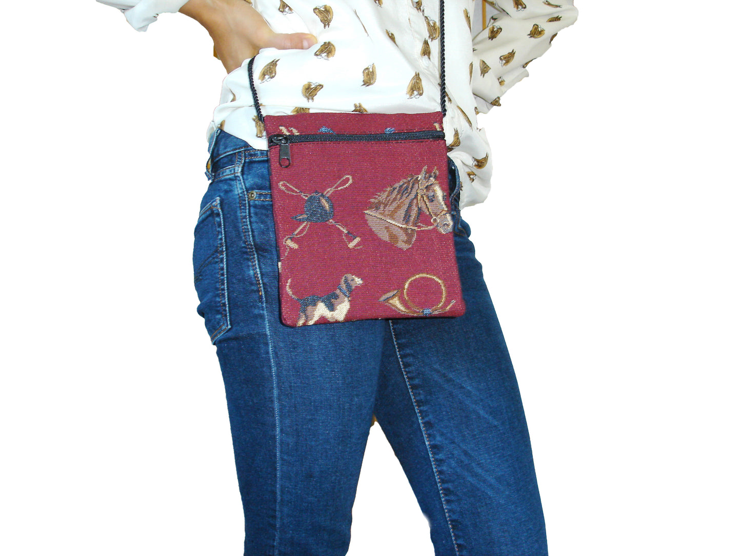 equestrian crossbody