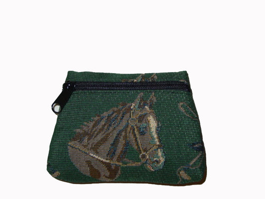equestrian coin purse