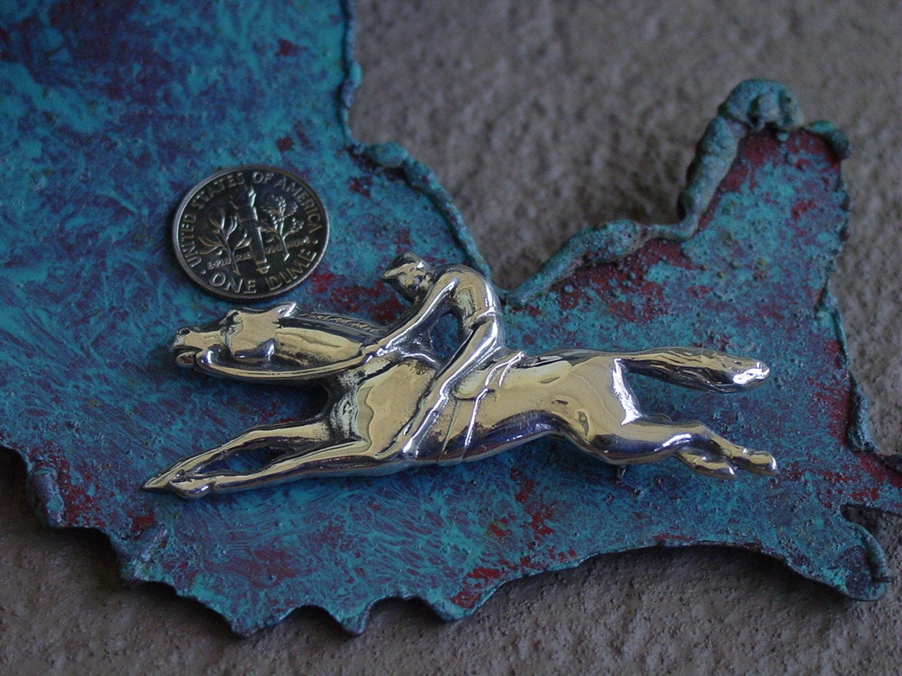 horse racing jokey pin
