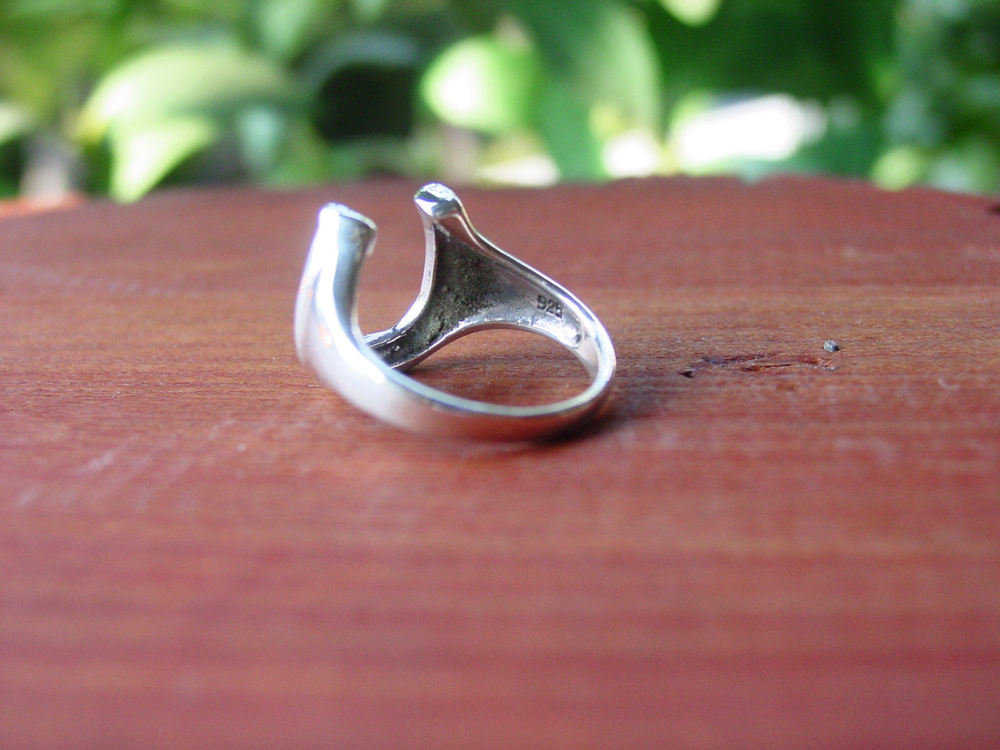Horseshoe Ring Sterling Silver Equestrian Jewelry #R306
