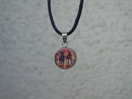 seabiscuit horse pendant