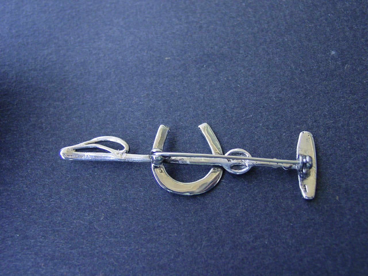 equestrian polo pin