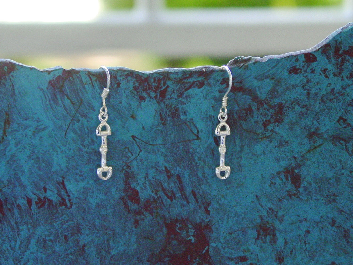 equestrian bit earrings
