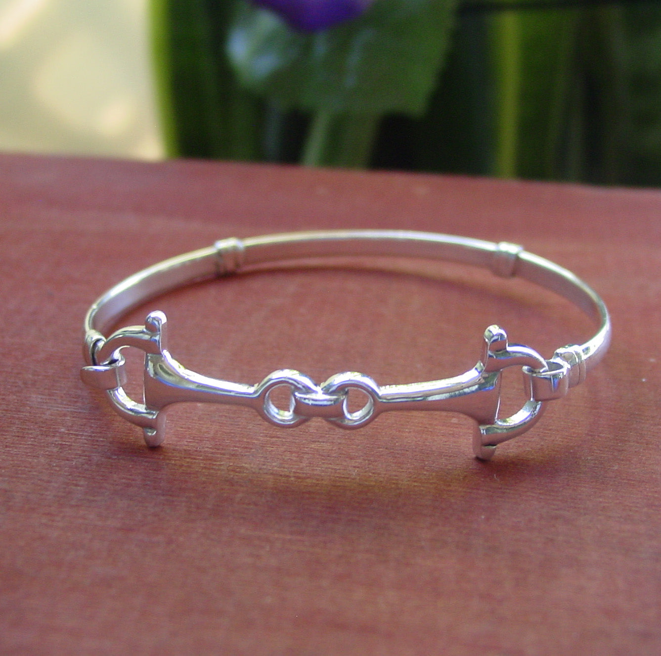 Equestrian Bangle Bracelet