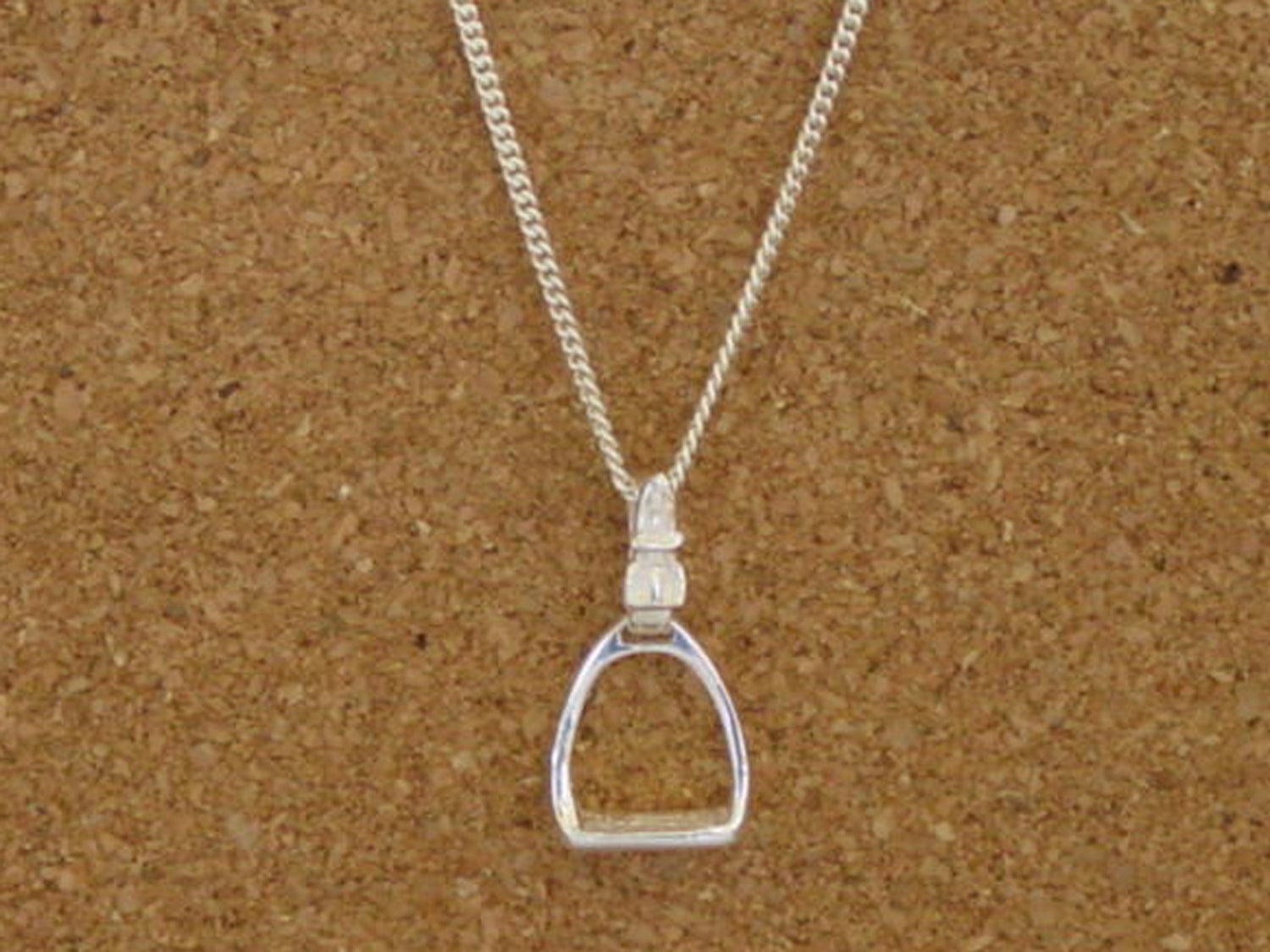 stirrup necklace