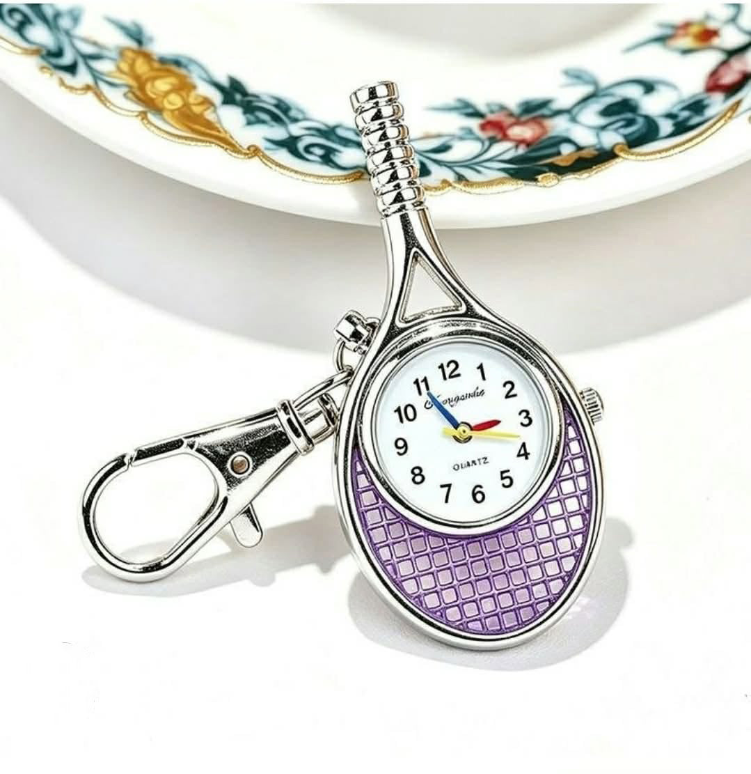 Tennis Racket Key Chain Watch #BEK2402