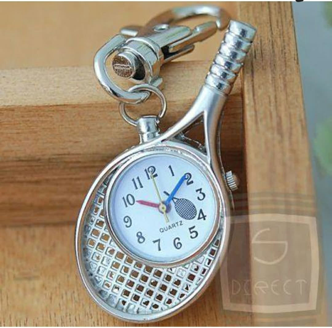 Tennis Racket Key Chain Watch #BEK2402
