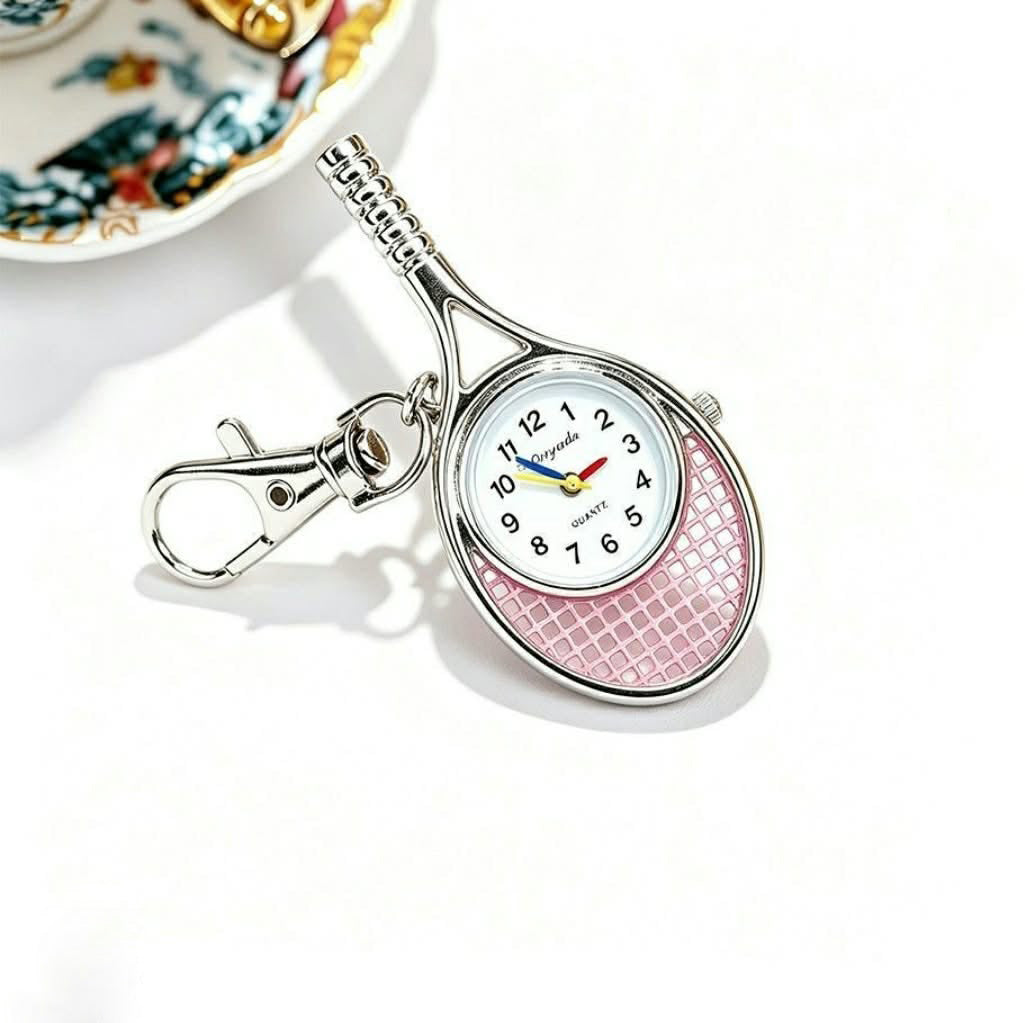 Tennis Racket Key Chain Watch #BEK2402