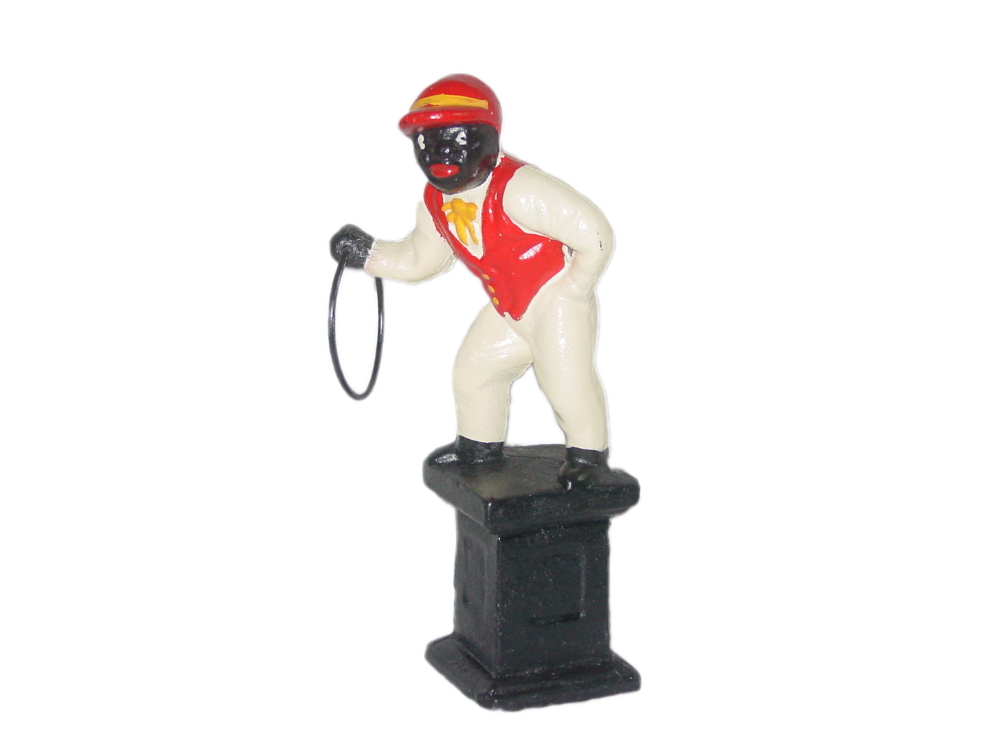 Cast-Iron Jocko Lawn Jockey Hitching Post Figure Statue a2