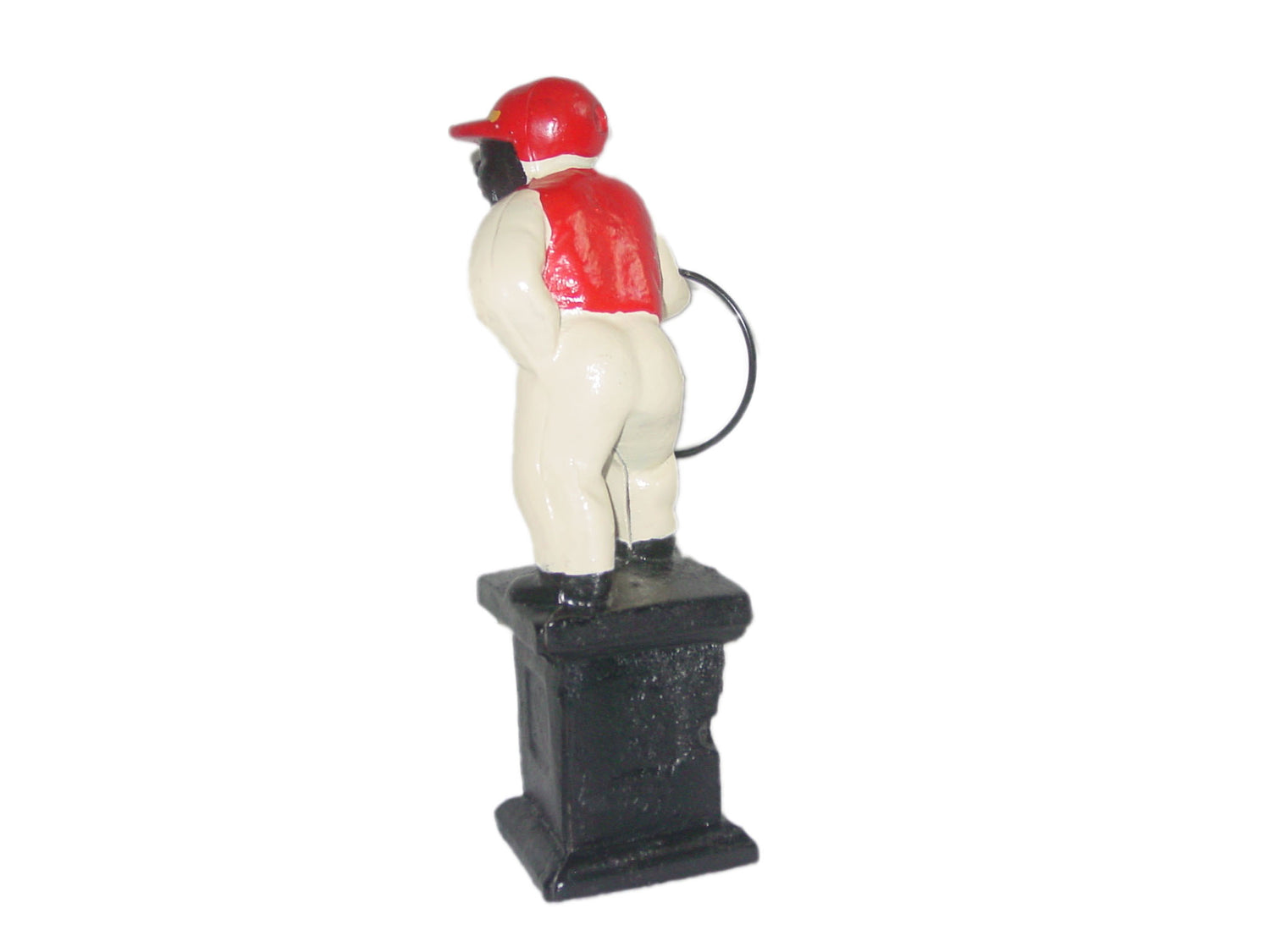 Cast-Iron Jocko Lawn Jockey Hitching Post Figure Statue a5