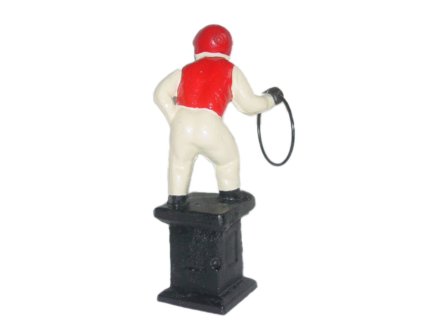 Cast-Iron Jocko Lawn Jockey Hitching Post Figure Statue a6
