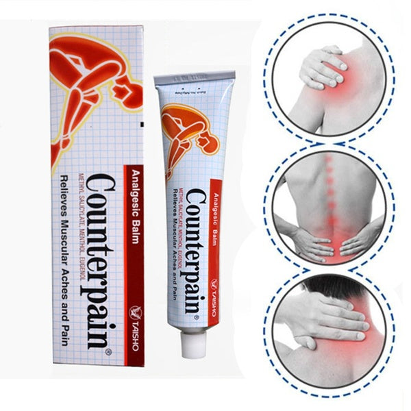 Counter Pain Warm Balm 120G for Massage and Relaxation, Sports Activity