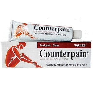 Counter Pain Warm Balm 120G for Massage and Relaxation, Sports Activity