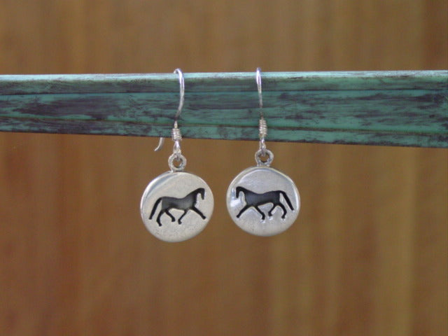 equestrian earrings