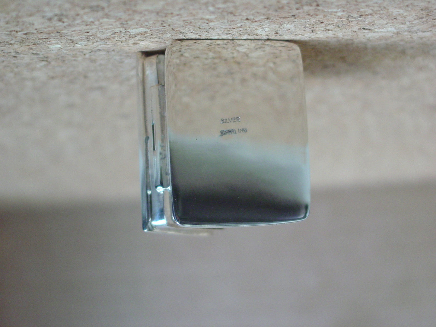 Vintage Horse and Rider Pill Box Sterling Silver New #PB2502