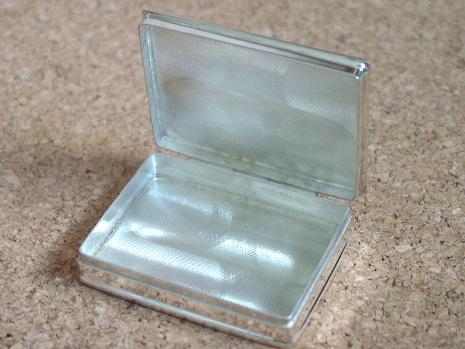sterling silver pill box 