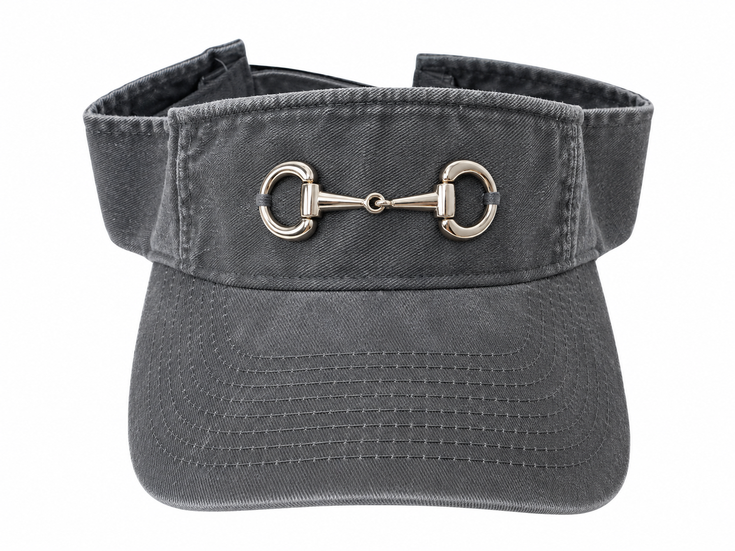 Equestrian Hat Horse Bit Visor