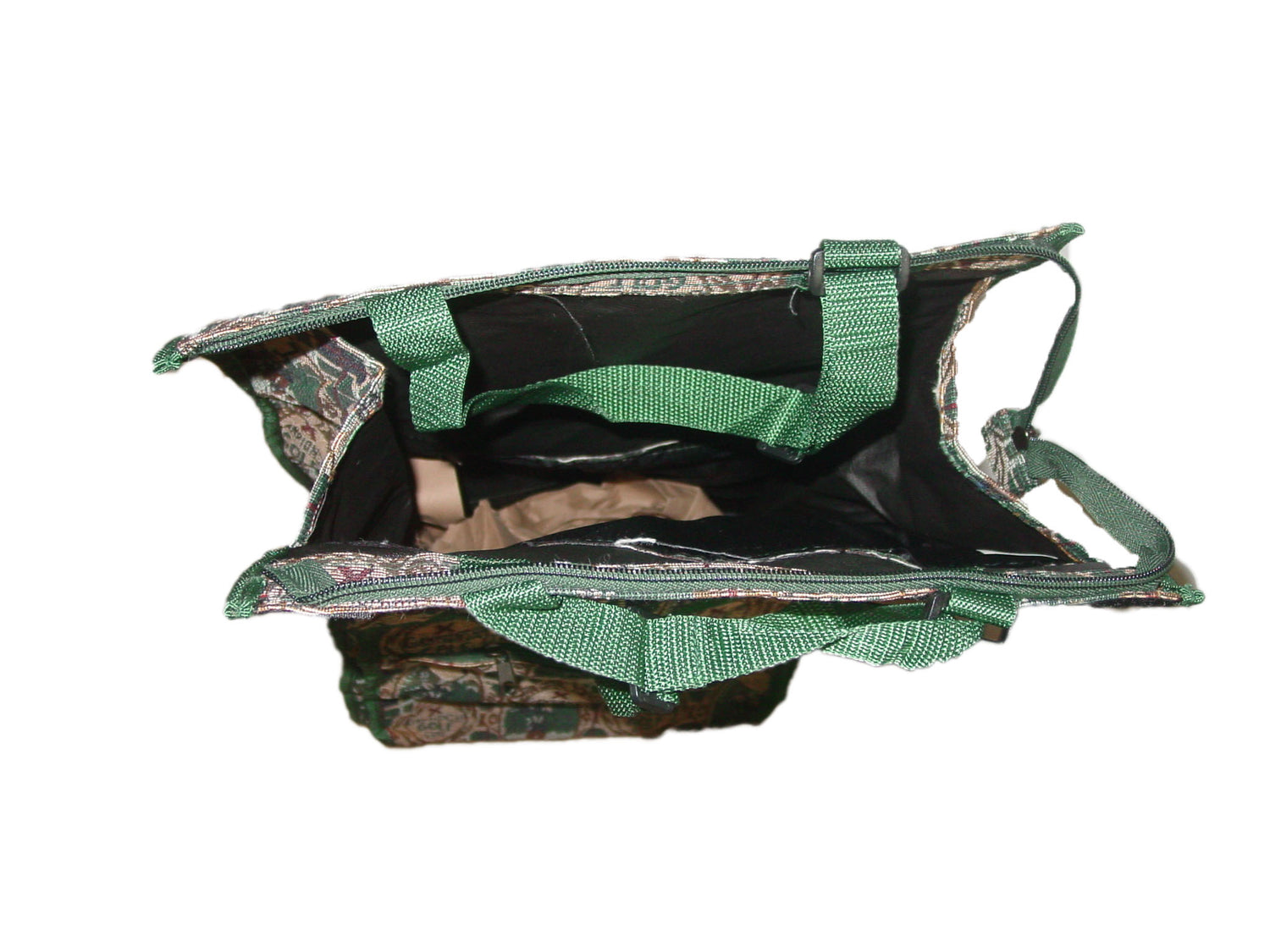 Golf Tapestry Foldable  Shopping Bag with Wheel 4