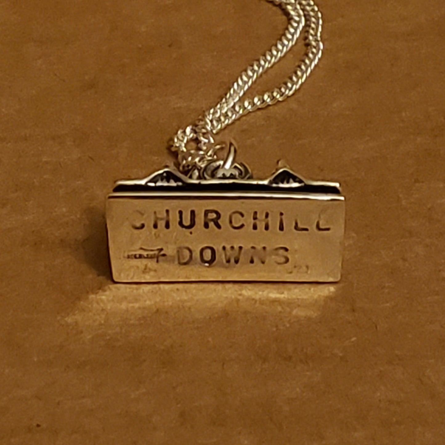 Horse Racing Churchill Downs Twin Spires Grandstand Pendant