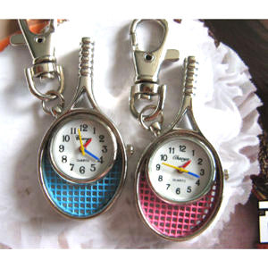 Tennis Racket Key Chain Watch #BEK2402