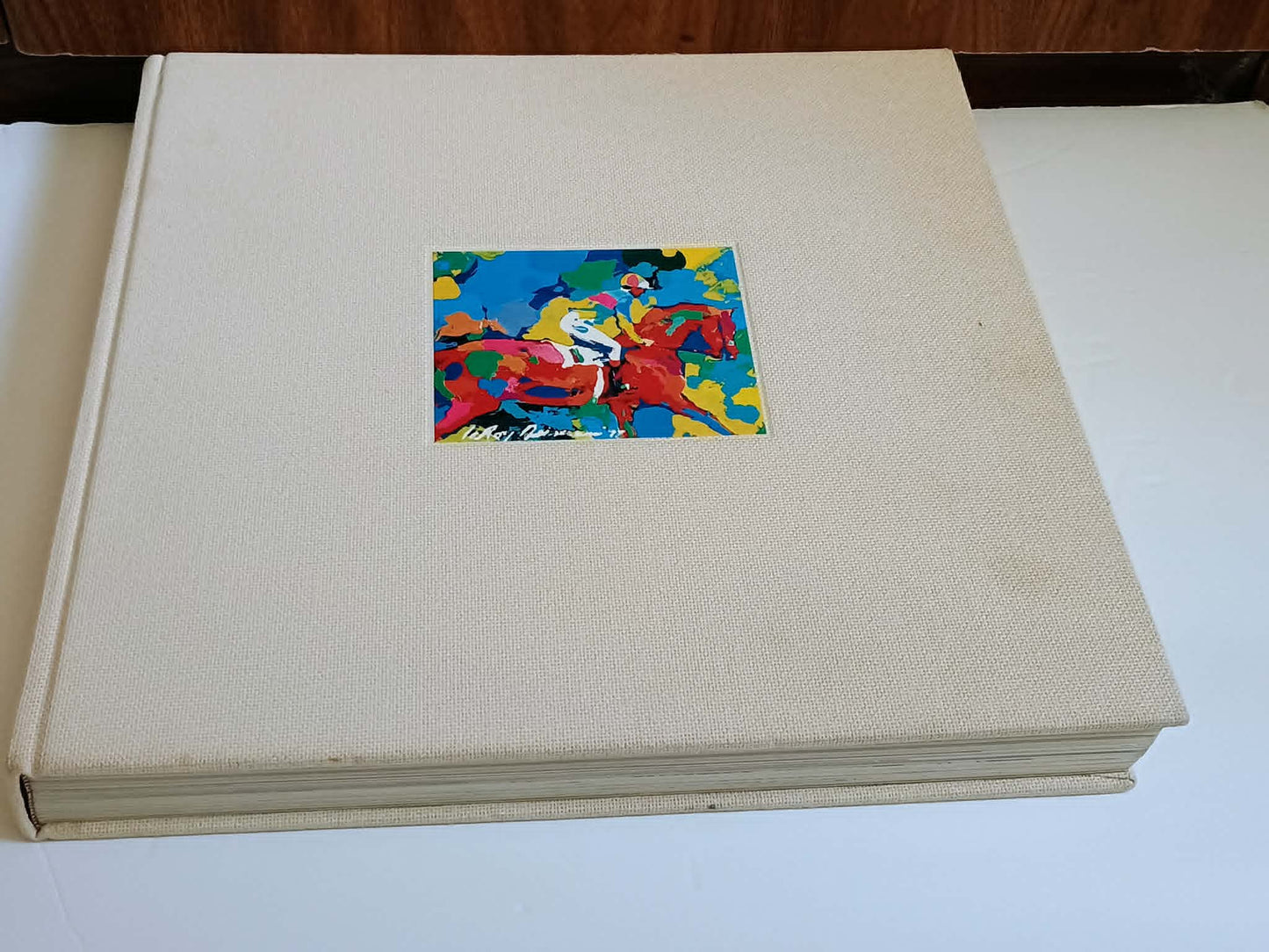  LeRoy Neiman Horse Abrams Book