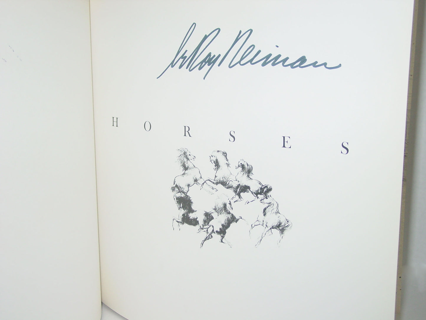  LeRoy Neiman Horse Abrams books 1