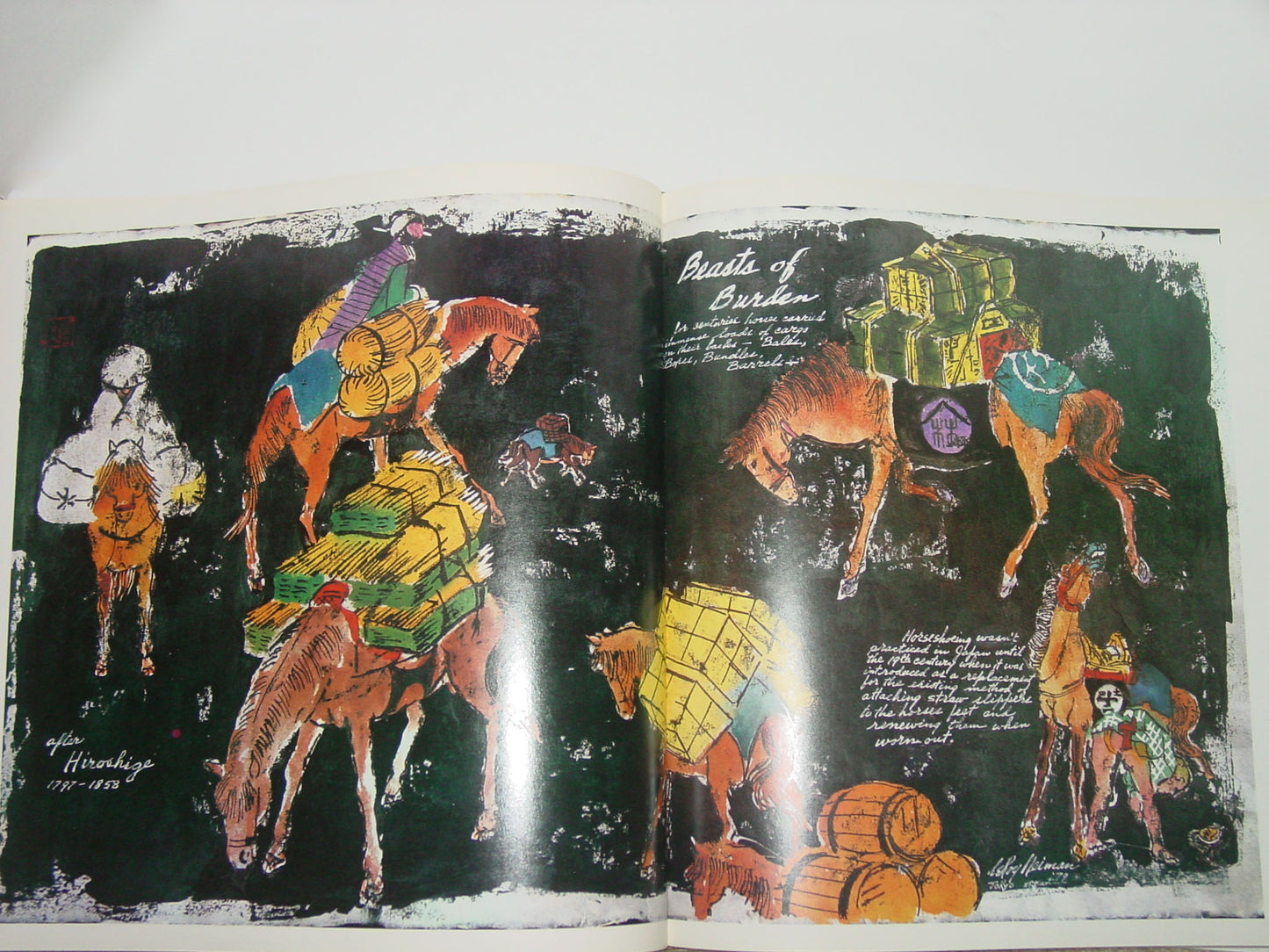  LeRoy Neiman Horse Picture Abrams 1