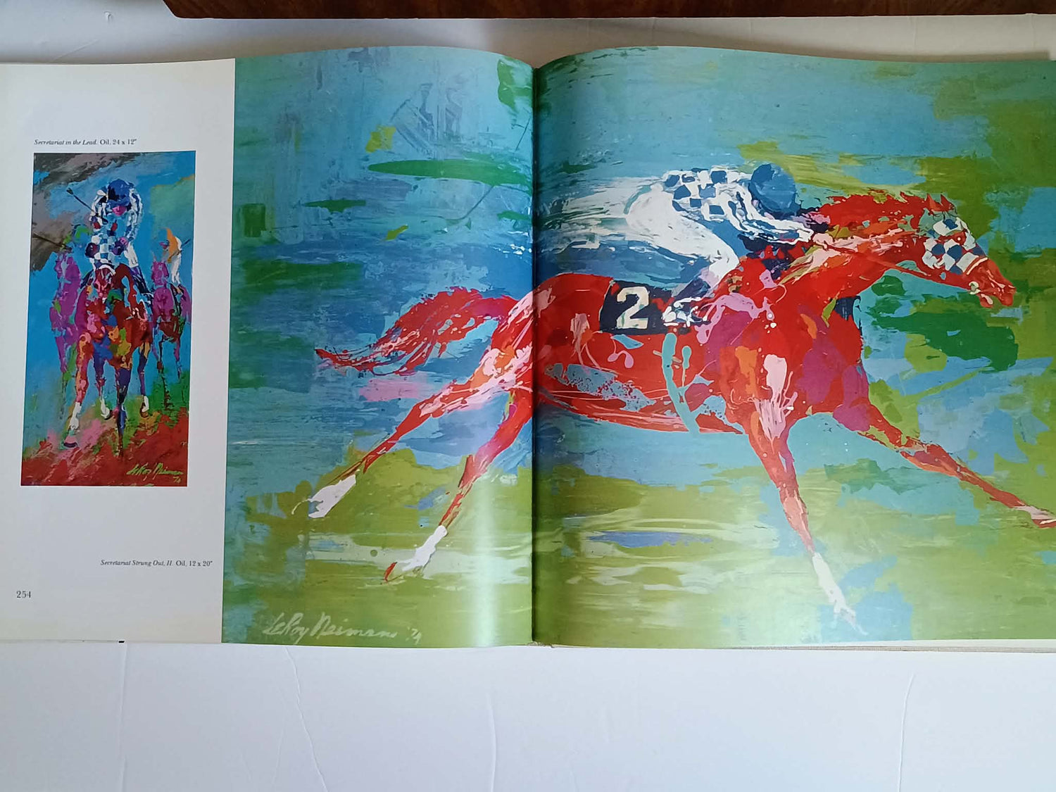  LeRoy Neiman Horse Racing