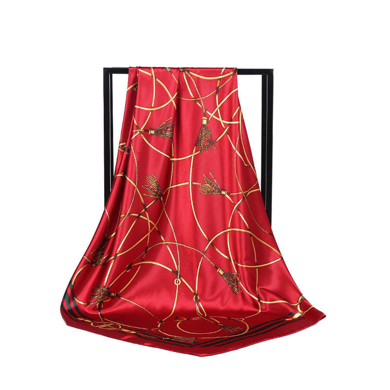 equestrian red scarve