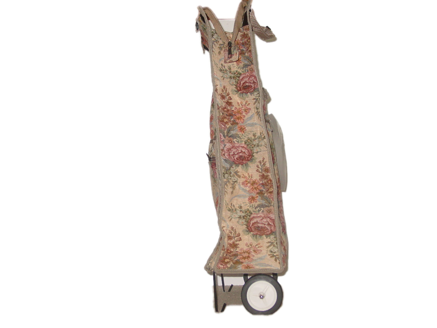Tapestry Foldable Shopping Bag with Wheel 1