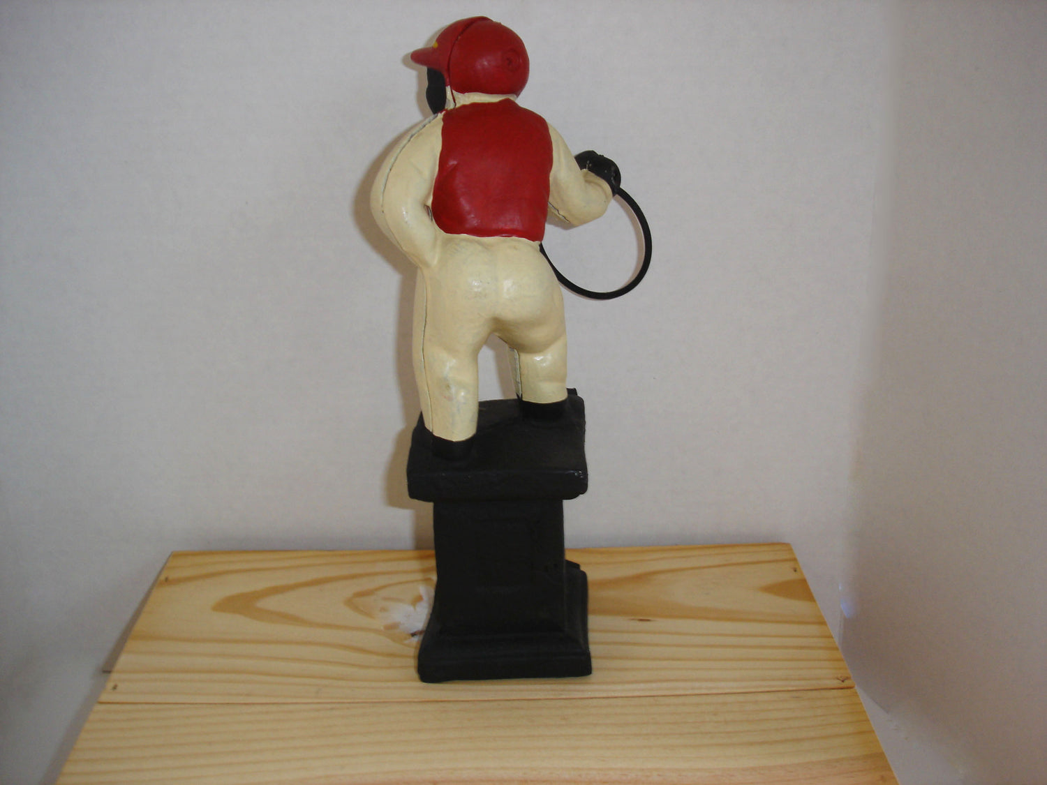 Vintage Cast-Iron “Jocko” Lawn Jockey Hitching Post Figure Statue