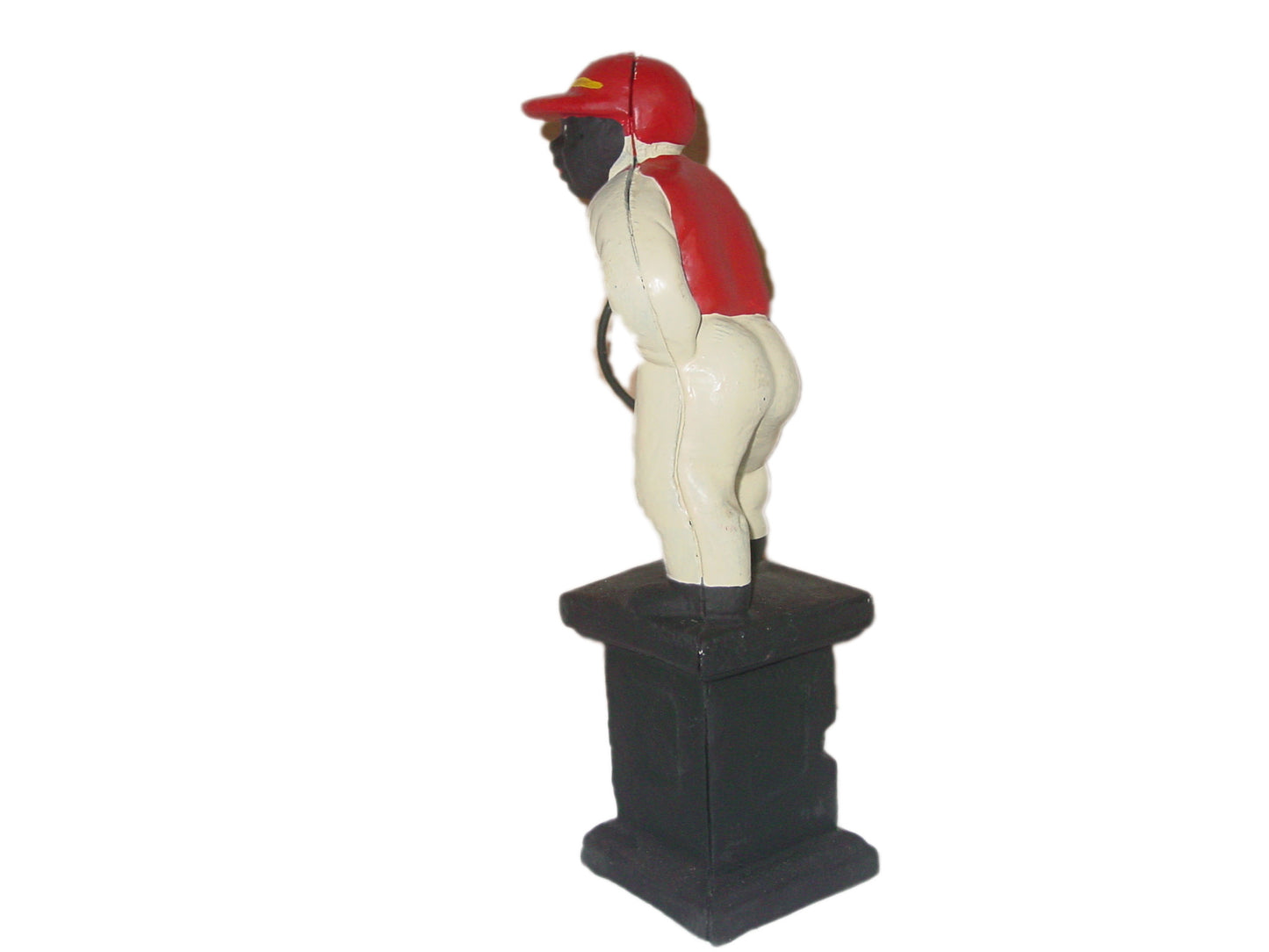 Vintage Cast-Iron “Jocko” Lawn Jockey Hitching Post  Statue