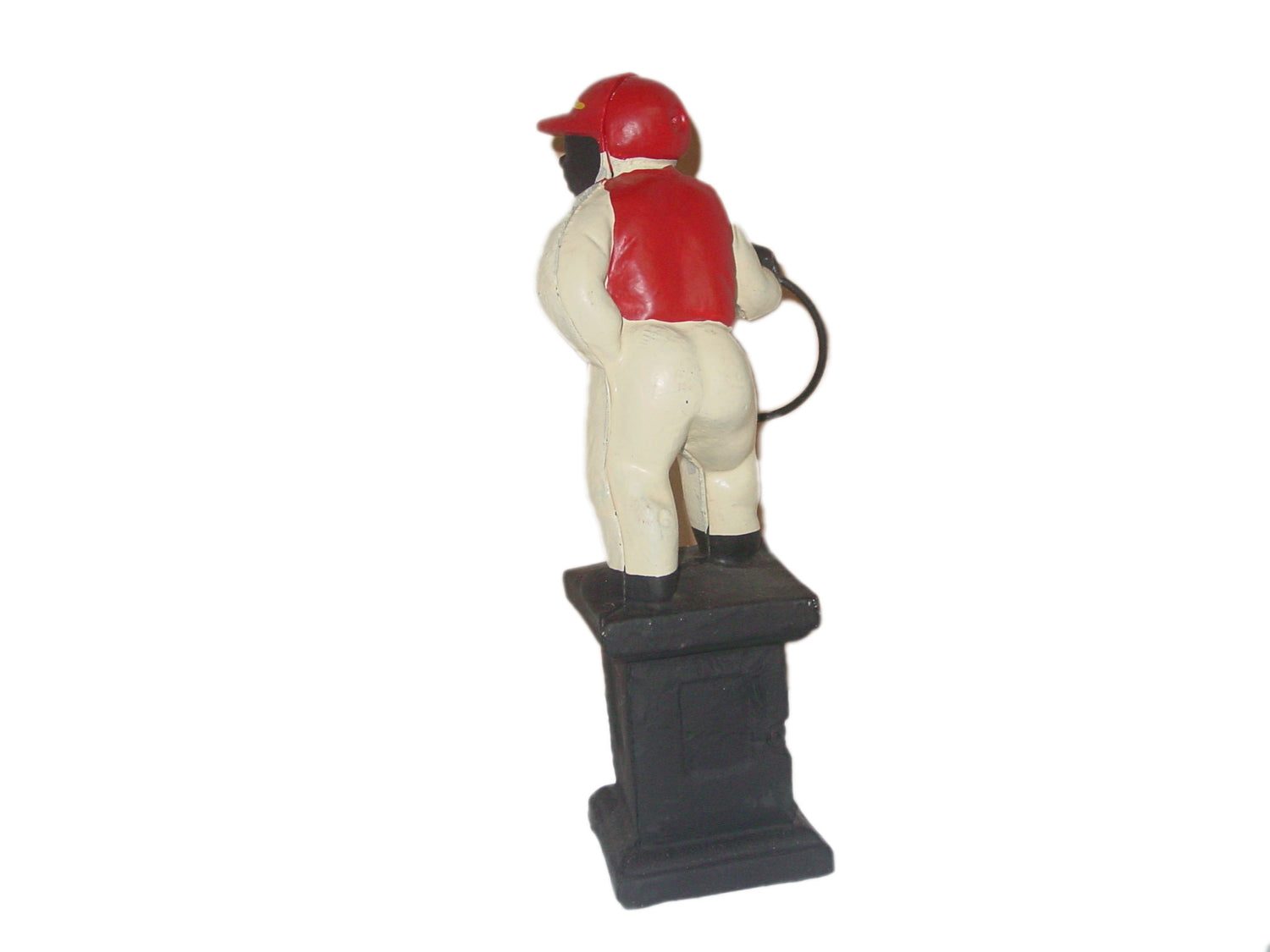 Vintage Cast-Iron Jocko Lawn Jockey Statue