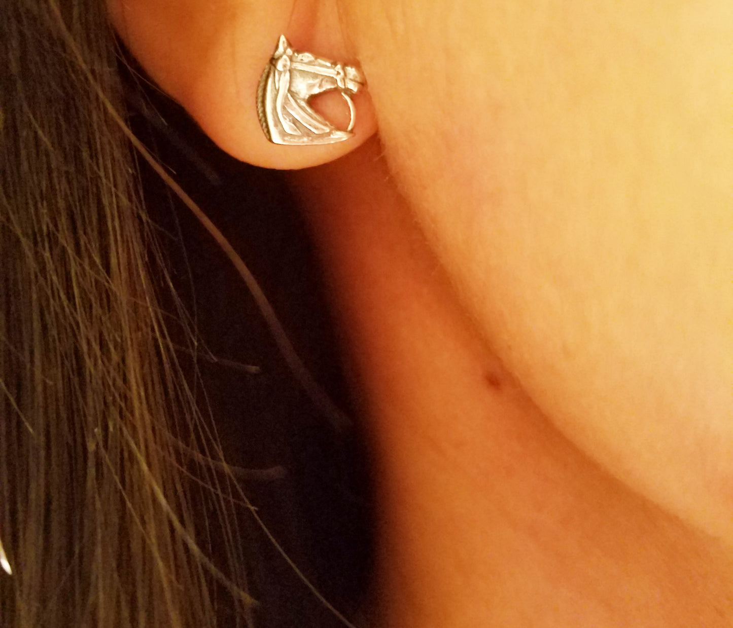 equestrian earrings